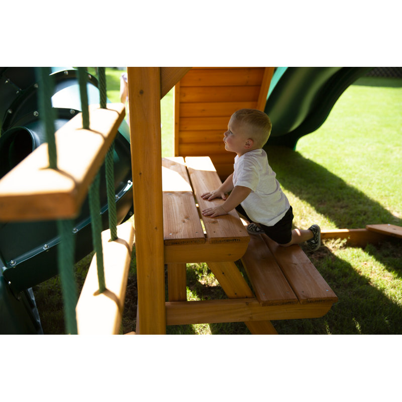 Gorilla Playsets Mountaineer Swing Set & Reviews Wayfair